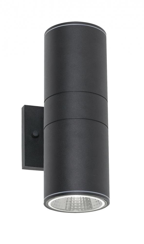 Everly Outdoor LED Sconce 24W 120-277V BK