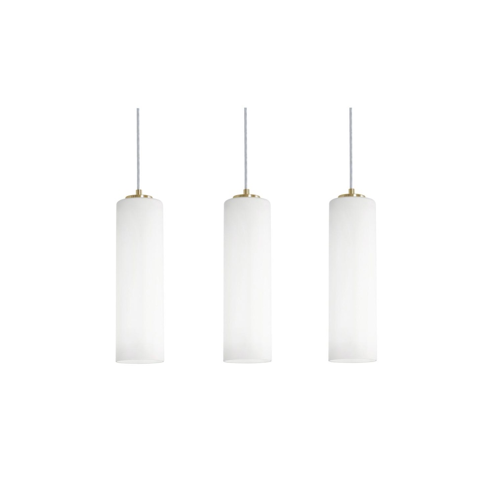 Leo 3 Light Linear Pendant, 120V, 60W, LB