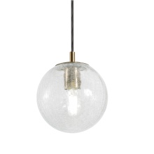AFX Lighting, Inc. PLAP07MBLB - Palla 07'' Medium Base Pendant,120V,LB