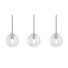 AFX Lighting, Inc. PLAP07MBSNLNR3 - Palla 3 Light Linear Pendant,60W,SN