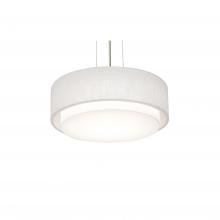 AFX Lighting, Inc. SAP1614MBSN-LW - Sanibel 16'' Med Base Pendant - SN and LW