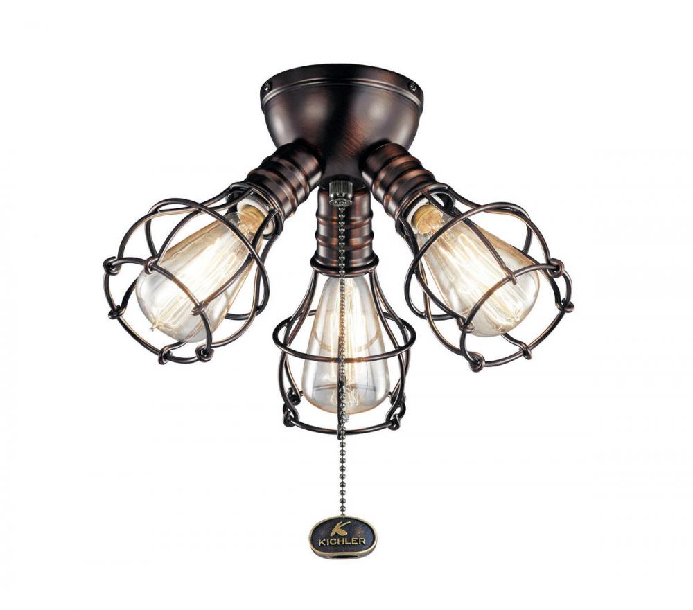 Industrial 3 Light Fixture LED