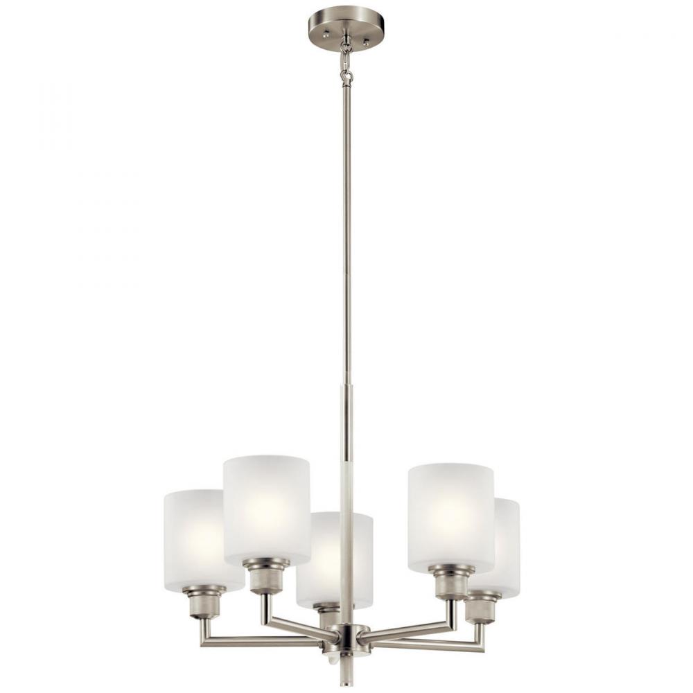 Lynn Haven™ 5 Light Chandelier Brushed Nickel