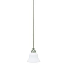 Kichler 3482NIL18 - Langford™ 1 Light Mini Pendant with LED Bulbs Brushed Nickel