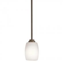 Kichler 3497OZSL18 - Eileen™ 1 Light Mini Pendant with LED Bulbs Olde Bronze®