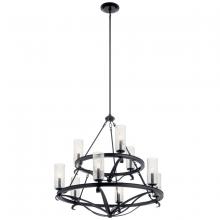 Kichler 52011BK - Chandelier 9Lt