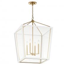 Kichler 52620CPZWH - Foyer Pendant 4Lt