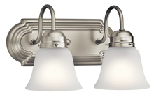 Kichler 5336NIS - 12.25" 2 Light Vanity Light Brushed Nickel