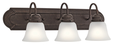 Kichler 5337TZS - 24" 3 Light Vanity Light Tannery Bronze