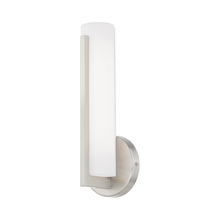 Livex Lighting 10351-91 - 10W LED Brushed Nickel ADA Wall Sconce