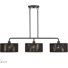 Livex Lighting 49129-92 - 3 Light English Bronze Extra Large Linear Chandelier