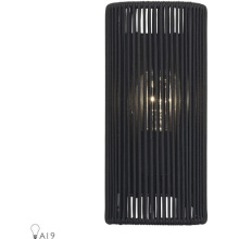 Livex Lighting 60230-04 - 1 Light Black ADA Sconce