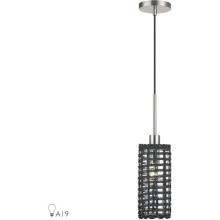 Livex Lighting 60451-91 - 1 Light Brushed Nickel Mini Pendant