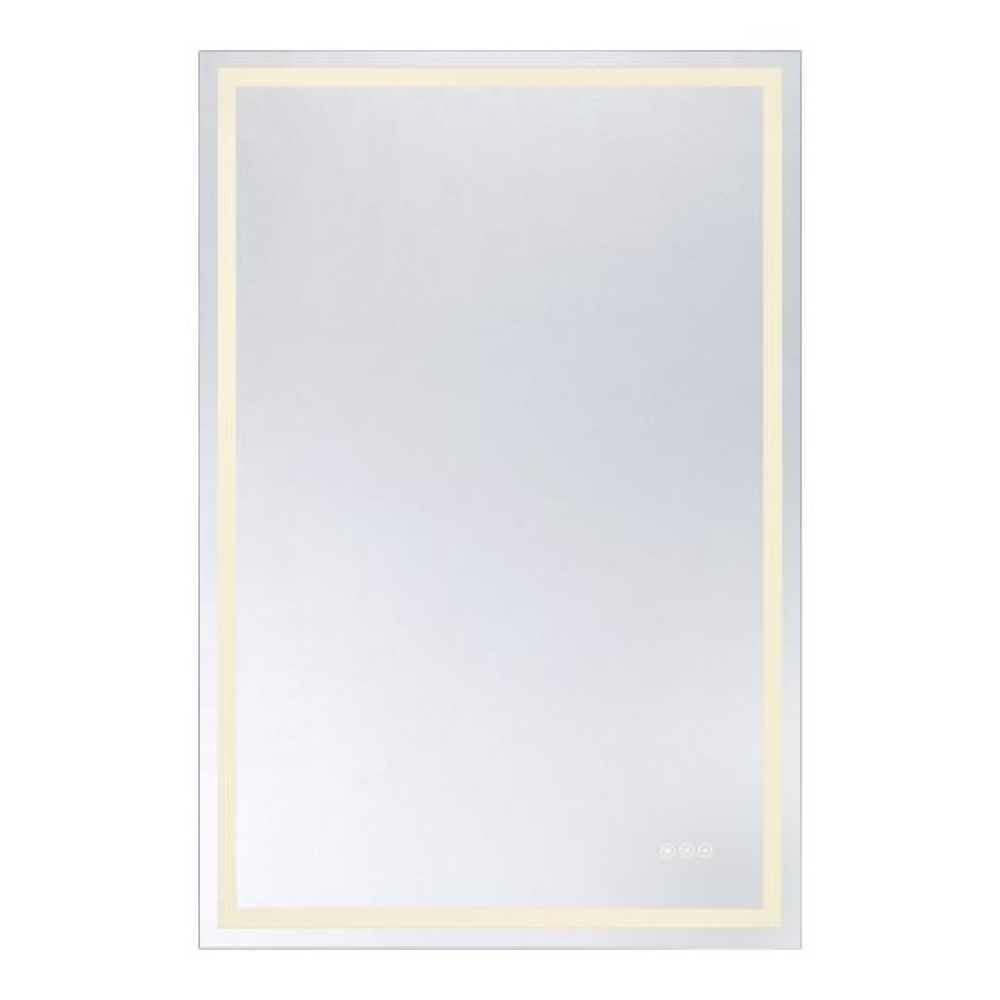 Beckett LED Rectangle Frontlit and Backlit Mirror