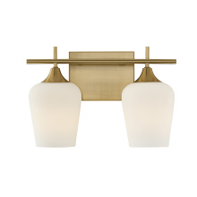 Savoy House 8-6030-2-322 - Octave 2-Light Bathroom Vanity Light in Warm Brass