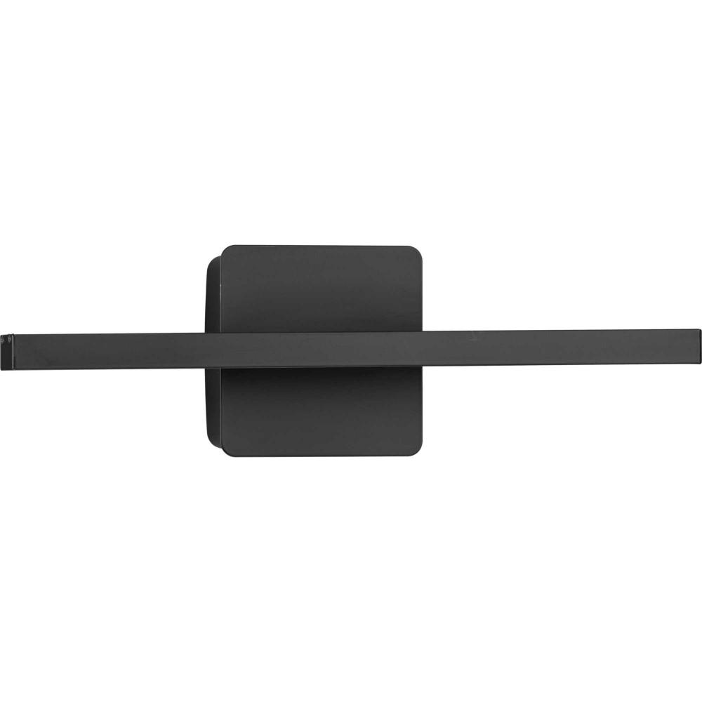 Phase 5 Collection 16 in. Black Slim Modern 3CCT Integrated LED Linear Vanity Light