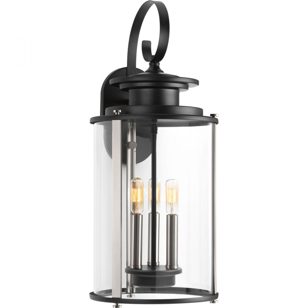 Squire Collection Three-Light Large Wall Lantern