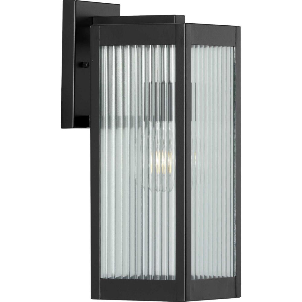 Felton Collection Black One-Light Medium Wall Lantern