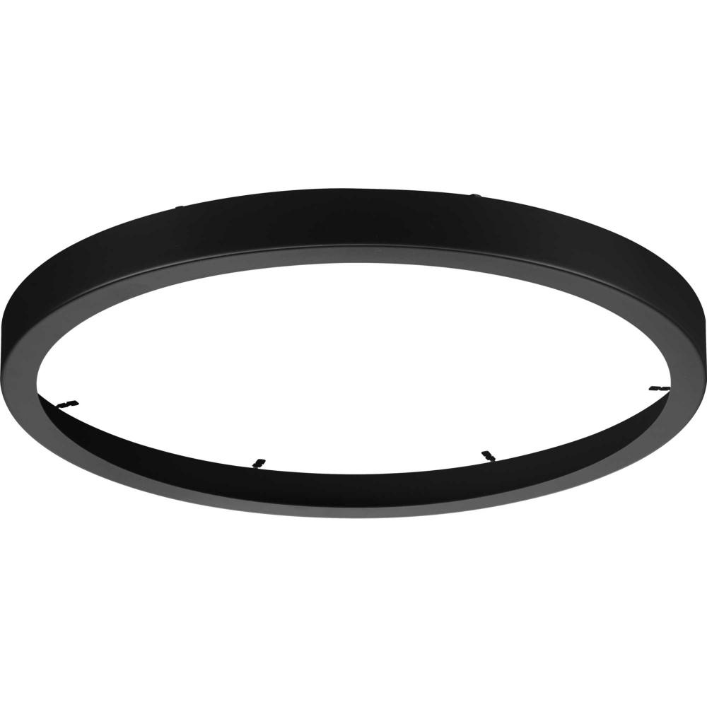 Everlume Collection Black 14" Edgelit Round Trim Ring