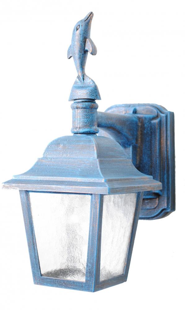 Americana Collection Dolphin Series Model DL1736 Small Outdoor Wall Lantern