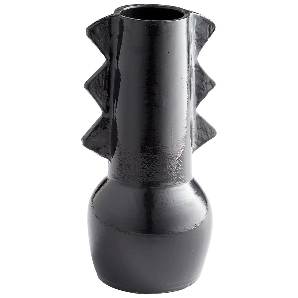 Potteri Vase|Black-Medium