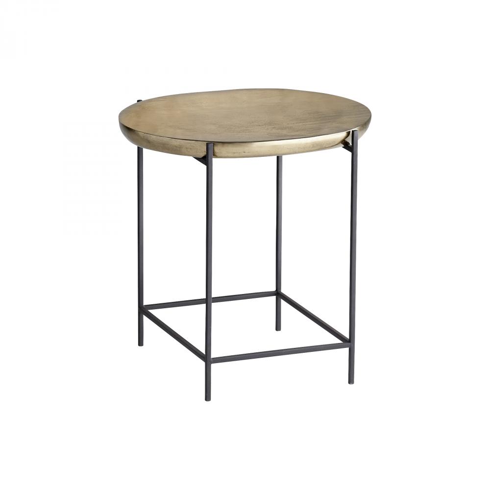 Buoy Side Table|Aged Gold