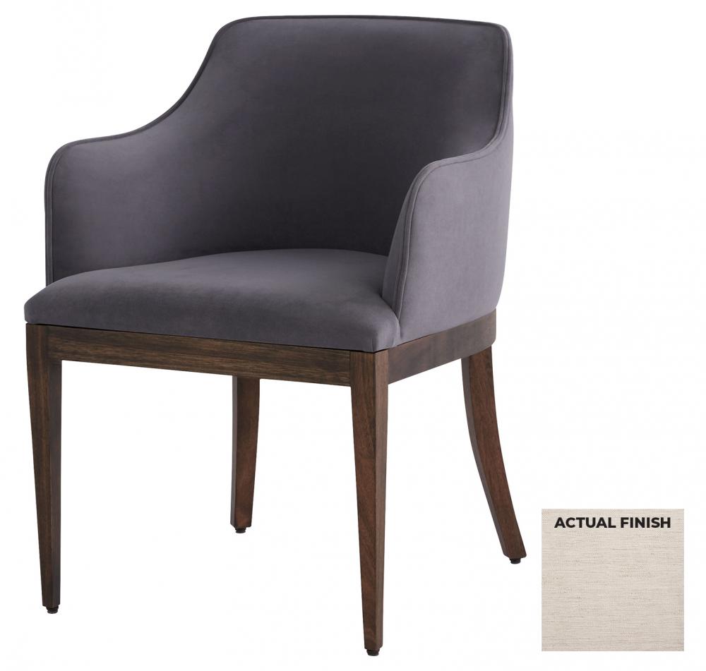 Dublin Chair Wheat Linen Weave