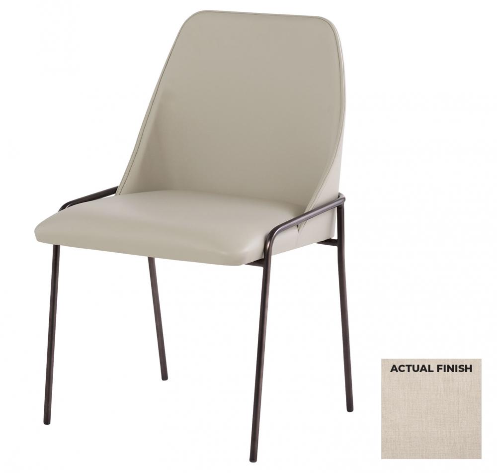 Suez Dining Chair Taupe Tight Weave