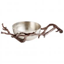 Cyan Designs 09823 - Bough Bowl | Nickel& Bronze