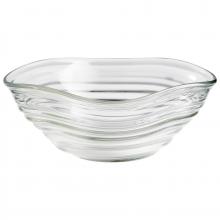 Cyan Designs 10022 - Wavelet Bowl Clear-Large