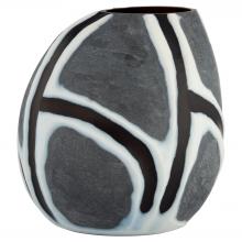 Cyan Designs 12207 - Calle Vase | Black | White | Grey