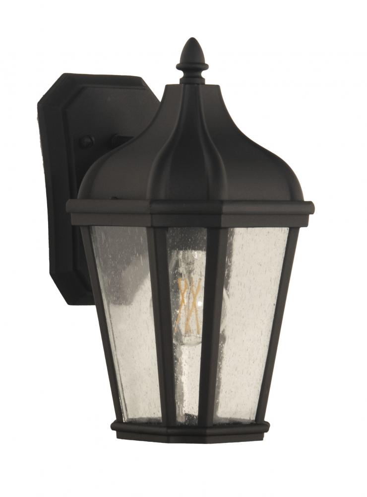 Briarwick 1 Light Small Outdoor Wall Lantern in Textured Black