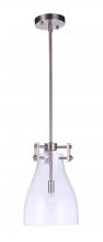 Craftmade 55891-BNK - Chardonnay 1 Light Mini Pendant in Brushed Polished Nickel