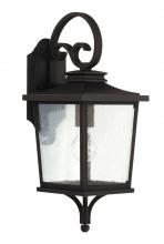 Craftmade ZA2904-DBG - Tillman 1 Light Small Outdoor Wall Lantern in Dark Bronze Gilded