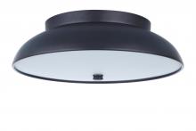 Craftmade X6813-FB-LED - Soul 1 Light 12.5" LED Flushmount in Flat Black