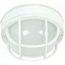 Craftmade Z395-TW - Round Bulkhead 1 Light Large Flush/Wall Mount in Textured White