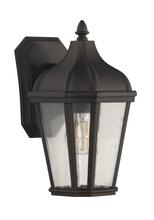 Craftmade ZA3004-TB - Briarwick 1 Light Small Outdoor Wall Lantern in Textured Black