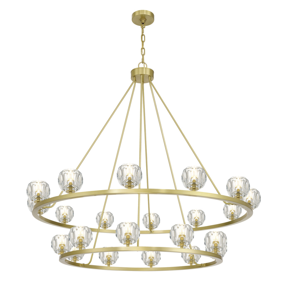 Aragon 48'' LED Soft Brass Chandelier
