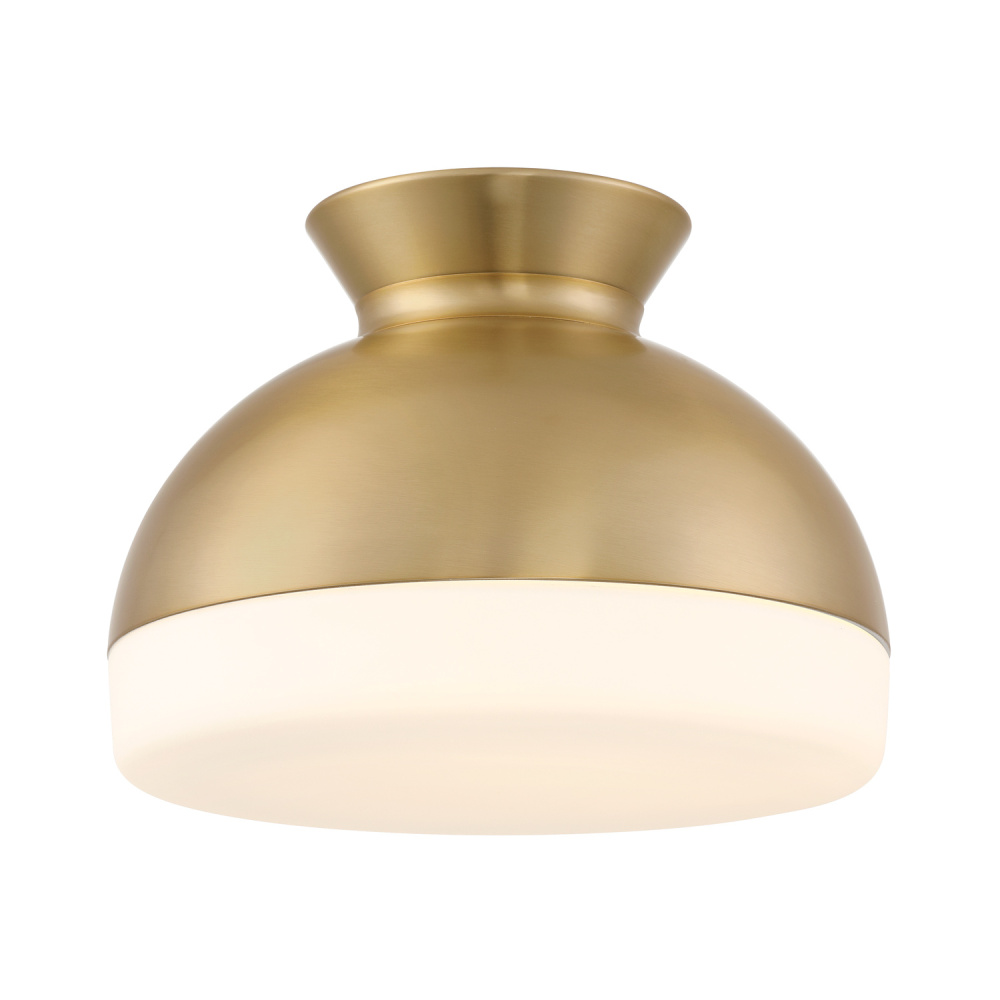 Brian Patrick Flynn Gidget 15'' Vibrant Gold Flush Mount