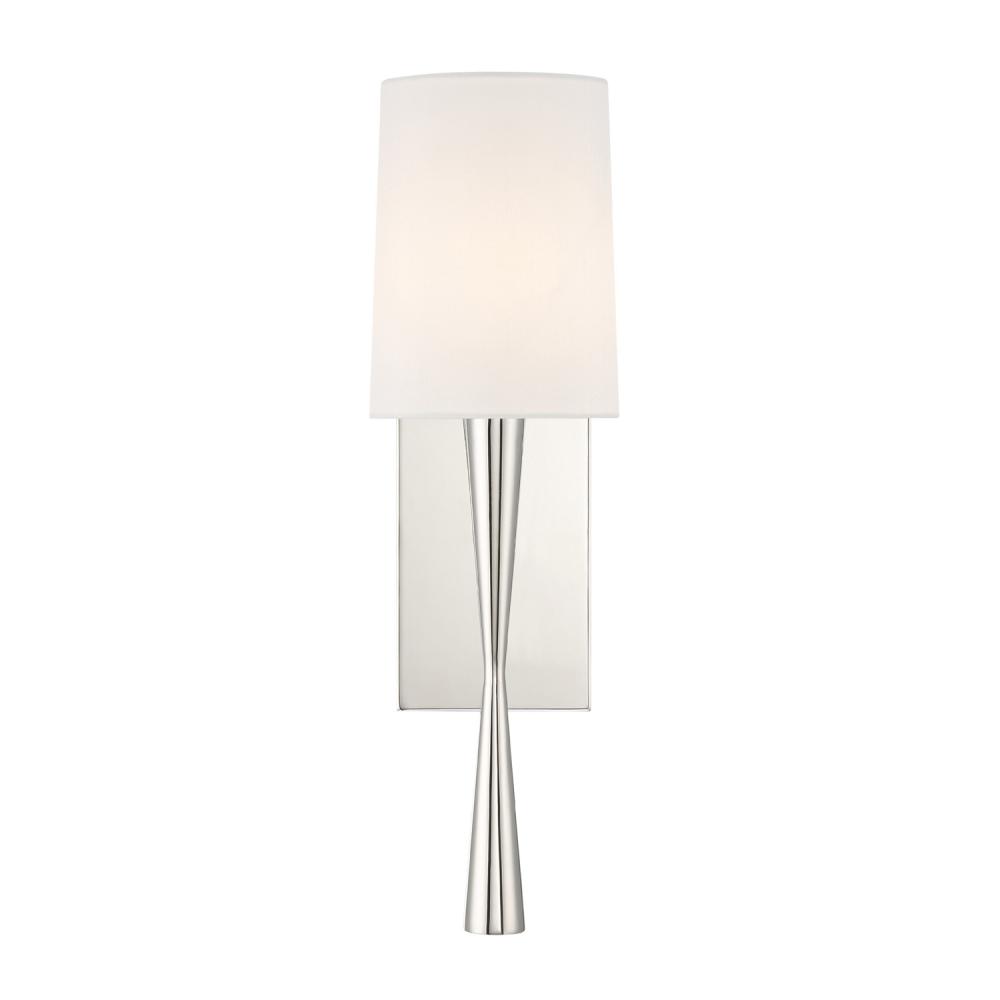 Trenton 5.5'' Polished Nickel Sconce