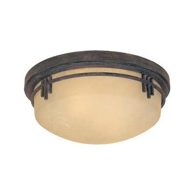 Mission Ridge 13" 2-Light Flush Mount