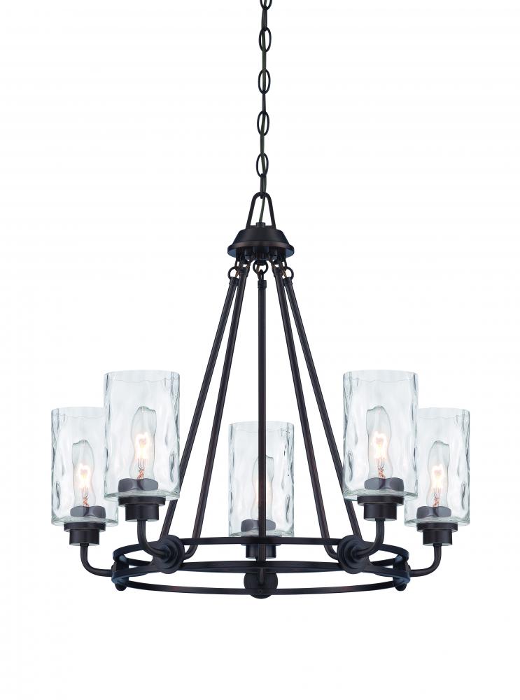 Gramercy Park 5 Light Chandelier