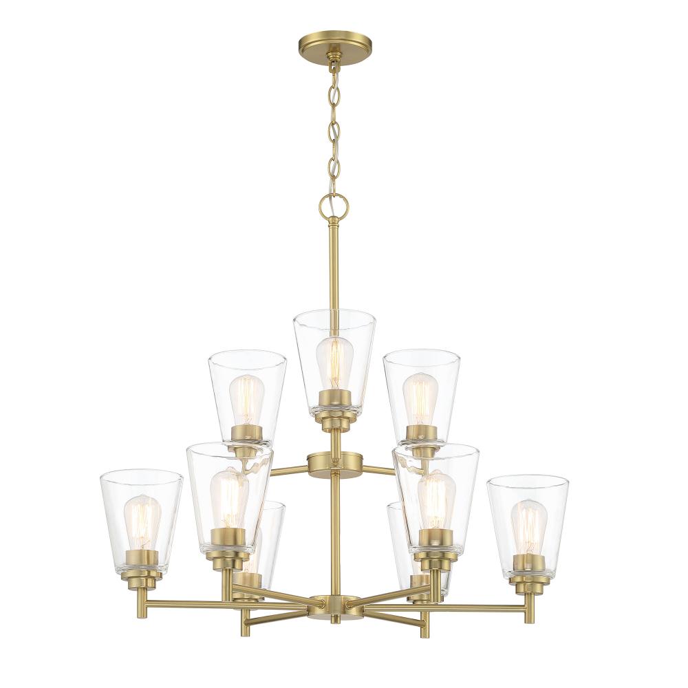 Westin 30" 9-Light Chandelier