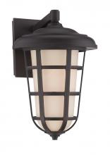 Designers Fountain 33241-ABP - Triton 10" Wall Lantern