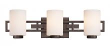 Designers Fountain 83803-FBZ - Del Ray 3 Light Bath Bar