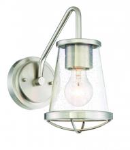 Designers Fountain 87001-SP - Darby 10.25" 1-Light Wall Sconce