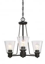 Designers Fountain 88083-ORB - Printers Row 3 Light Chandelier