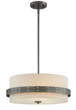 Designers Fountain 92431-WI - Garrett 18.25" 3-Light Pendant