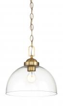 Designers Fountain 95932-BG - Knoll 1 Light Down Pendant