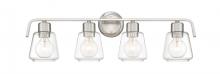 Designers Fountain 96204-SP - Riley 4 Light Bath Bar
